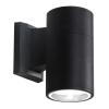 POWERTECH φωτιστικό τοίχου HLL-0189 για GU10 λάμπα, μεταλλικό, IP65, μαύρο | Φωτισμός | elabstore.gr