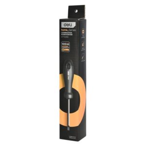 DELI κατσαβίδι HT1055 με διπλή κεφαλή, μαγνητικό, 6mm/PH2x100mm | Εργαλεία | elabstore.gr
