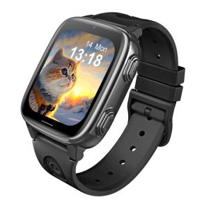 INTIME GPS smartwatch για παιδιά IT-074, 1.83", κάμερα, 4G, IPX5, μαύρο | GPS | elabstore.gr