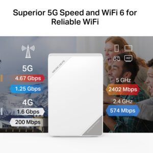 MERCUSYS Router MB520-5G με θύρα τηλεφώνου, 5G, AX3000 Dual Band WiFi 6, 3000Mbps, V.1.0 | eLabstore.gr MERCUSYS Router MB520-5G με θύρα τηλεφώνου, 5G, AX3000 Dual Band WiFi 6, 3000Mbps, V.1.0 | Δικτυακά | elabstore.gr