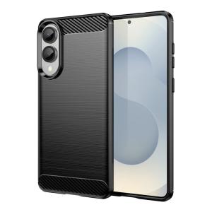 POWERTECH Θήκη Carbon MOB-2009 για Samsung S25 Edge, μαύρη | Αξεσουάρ κινητών | elabstore.gr