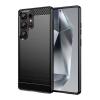 POWERTECH Θήκη Carbon MOB-2010 για Samsung S25 Ultra, μαύρη | Αξεσουάρ κινητών | elabstore.gr