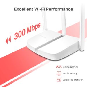 MERCUSYS router MW306R, 300Mbps, 3x 10/100Mbps LAN, Ver 1.20 | Δικτυακά | elabstore.gr