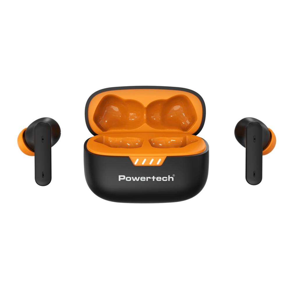 POWERTECH earphones με θήκη φόρτισης PT-1431, True Wireless, 40/400mAh, ANC & ENC, μαύρα | eLabstore.gr POWERTECH earphones με θήκη φόρτισης PT-1431, True Wireless, 40/400mAh, ANC & ENC, μαύρα | Αξεσουάρ κινητών | elabstore.gr