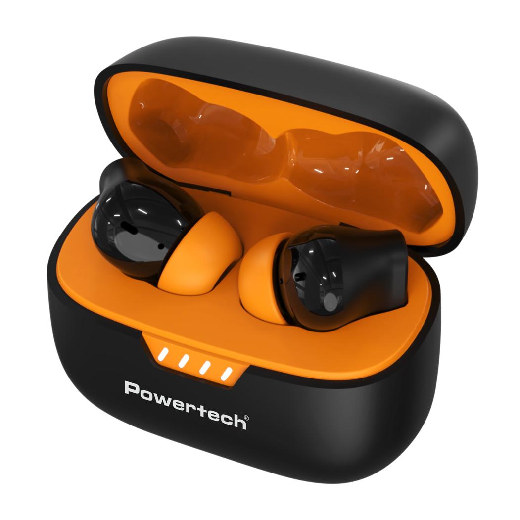 POWERTECH earphones με θήκη φόρτισης PT-1431, True Wireless, 40/400mAh, ANC & ENC, μαύρα | eLabstore.gr POWERTECH earphones με θήκη φόρτισης PT-1431, True Wireless, 40/400mAh, ANC & ENC, μαύρα | Αξεσουάρ κινητών | elabstore.gr