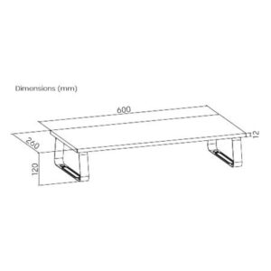 POWERTECH επιτραπέζια βάση οθόνης/laptop PT-1444, 13-32", έως 20kg, μαύρη | Εικόνα & Ήχος | elabstore.gr
