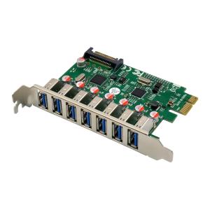 POWERTECH κάρτα επέκτασης PCIe σε 7x USB ST69, 5Gbps, VL805 & VL812 | PC & Αναβάθμιση | elabstore.gr