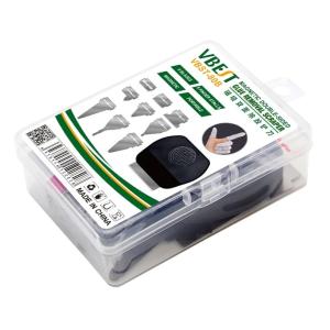 BEST εργαλείο αφαίρεσης κόλλας VBST-80B με 9x λεπίδες & 5x finger sleeves, για επισκευές κινητών | eLabstore.gr