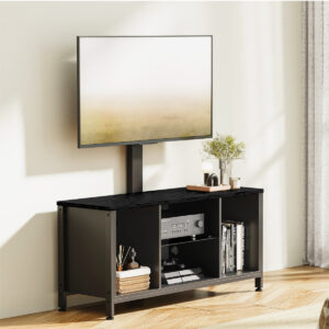 BRATECK έπιπλο τηλεόρασης με βάση WP2006ST-BK, 37-75", 115x38x131.3cm, μαύρο | Εικόνα & Ήχος | elabstore.gr