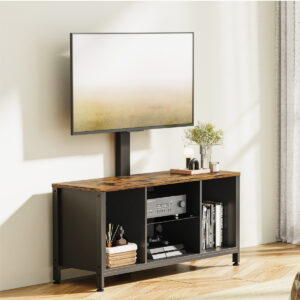 BRATECK έπιπλο τηλεόρασης με βάση WP2006ST-BR, 37-75", 115x38x131.3cm, καφέ | Εικόνα & Ήχος | elabstore.gr