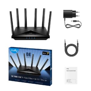 Access Point Cudy WR11000 Wi-Fi7 BE11000 2.5G Tri-Band | Routers | elabstore.gr