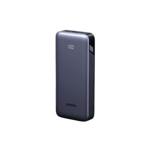 Power Bank 20000mAh PD 30W UGREEN PB532 55989B 3, με καλώδιο USB-C 60W Γκρι | eLabstore.gr Power Bank 20000mAh PD 30W UGREEN PB532 55989B 3, με καλώδιο USB-C 60W Γκρι | Φόρτιση | elabstore.gr