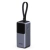 Power Bank 20000mAh PD 130W UGREEN PB723 55365B 2 Θέσεων, με καλώδιο USB-C 60W Γκρι | Φόρτιση | elabstore.gr