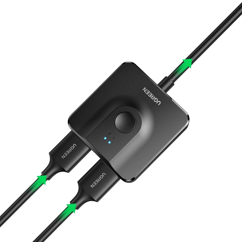 HDMI Switch Αμφίδρομο 2 θέσεων UGREEN CM311 70607 4K/60Hz | eLabstore.gr HDMI Switch Αμφίδρομο 2 θέσεων UGREEN CM311 70607 4K/60Hz | Επέκτασης Εικόνας | elabstore.gr