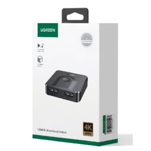 HDMI Switch Αμφίδρομο 2 θέσεων UGREEN CM311 70607 4K/60Hz | eLabstore.gr HDMI Switch Αμφίδρομο 2 θέσεων UGREEN CM311 70607 4K/60Hz | Επέκτασης Εικόνας | elabstore.gr