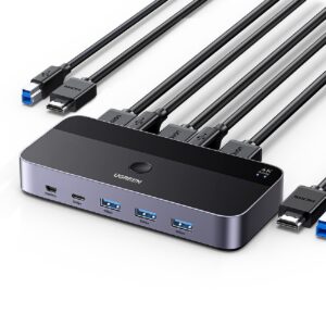 KVM Switch 2 θέσεων USB/HDMI UGREEN CM664 15707 | Επέκτασης Εικόνας | elabstore.gr