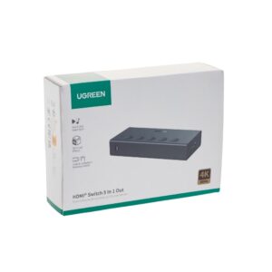 HDMI Switch 5 θέσεων 4K/60Hz UGREEN CM568 90512, με USB-C τροφοδοσία | eLabstore.gr HDMI Switch 5 θέσεων 4K/60Hz UGREEN CM568 90512, με USB-C τροφοδοσία | Επέκτασης Εικόνας | elabstore.gr
