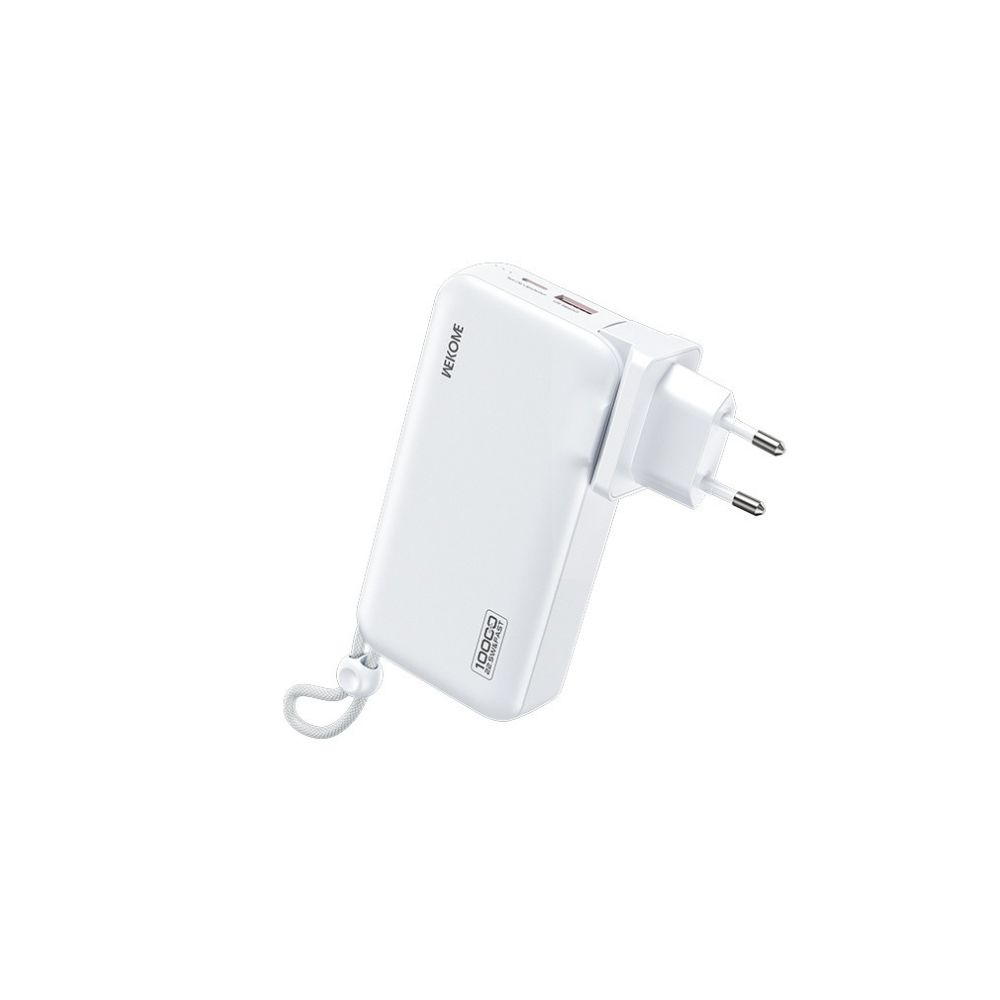Power Bank 10000mAh PD 22,5W WK WP-118 2 Θέσεων, με καλώδιο Lighting/USB-C Λευκό | eLabstore.gr Power Bank 10000mAh PD 22,5W WK WP-118 2 Θέσεων, με καλώδιο Lighting/USB-C Λευκό | Φόρτιση | elabstore.gr
