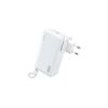 Power Bank 20000mAh PD 22,5W WK WP-119 2 Θέσεων, με καλώδιο Lighting/USB-C Λευκό | Φόρτιση | elabstore.gr