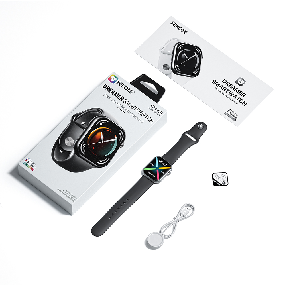 Smartwatch WK WH-08 Μαύρο | eLabstore.gr Smartwatch WK WH-08 Μαύρο | Wearable | elabstore.gr
