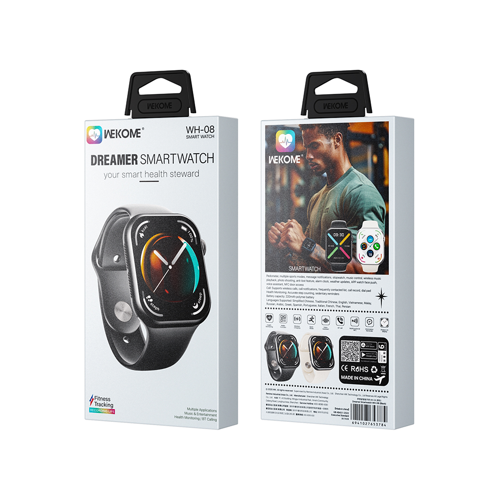 Smartwatch WK WH-08 Μαύρο | eLabstore.gr Smartwatch WK WH-08 Μαύρο | Wearable | elabstore.gr