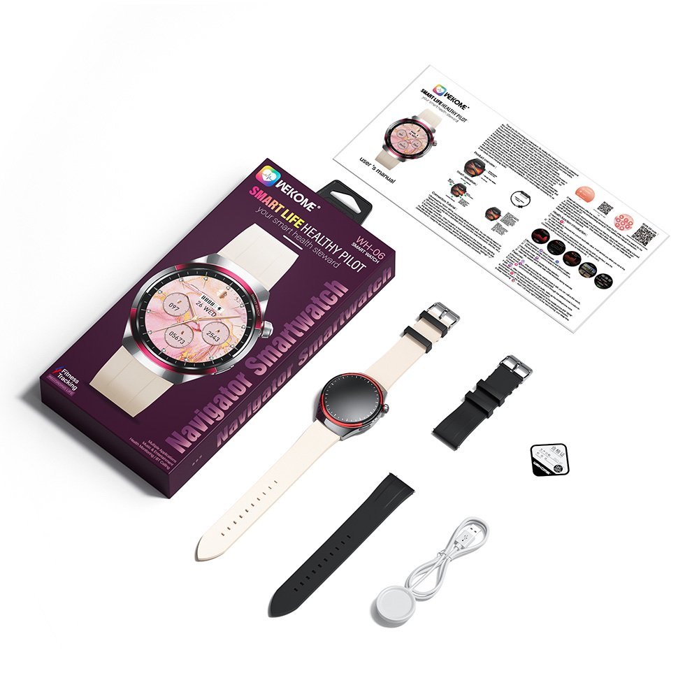 Smartwatch WK WH-06 Ασημί | eLabstore.gr Smartwatch WK WH-06 Ασημί | Wearable | elabstore.gr