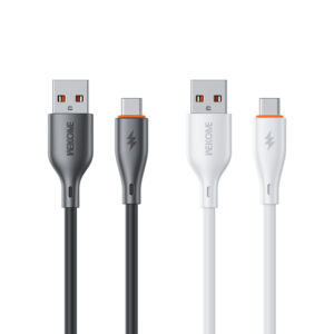 Καλώδιο Φόρτισης WK WDC-67a USB σε USB-C PD 66W 1m Λευκό | Καλώδια | elabstore.gr