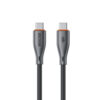 Καλώδιο Φόρτισης WK WDC-68 USB-C σε USB-C PD 65W 1m Μαύρο | Καλώδια | elabstore.gr