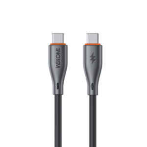 Καλώδιο Φόρτισης WK WDC-68 USB-C σε USB-C PD 65W 1m Μαύρο | Καλώδια | elabstore.gr