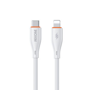 Καλώδιο Φόρτισης WK WDC-69 USB-C σε Lightning PD 27W 1m Λευκό | Καλώδια | elabstore.gr