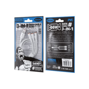 Καλώδιο Φόρτισης WK WDC-79 3 σε 1 PD 66W 1.2m Λευκό | eLabstore.gr Καλώδιο Φόρτισης WK WDC-79 3 σε 1 PD 66W 1.2m Λευκό | Καλώδια | elabstore.gr