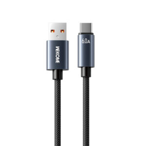 Καλώδιο Φόρτισης WK WDC-63a USB σε USB-C PD 66W 1.2m Μαύρο | Καλώδια | elabstore.gr