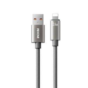Καλώδιο Φόρτισης WK WDC-63i USB σε Lightning 1.2m Γκρι | Καλώδια | elabstore.gr