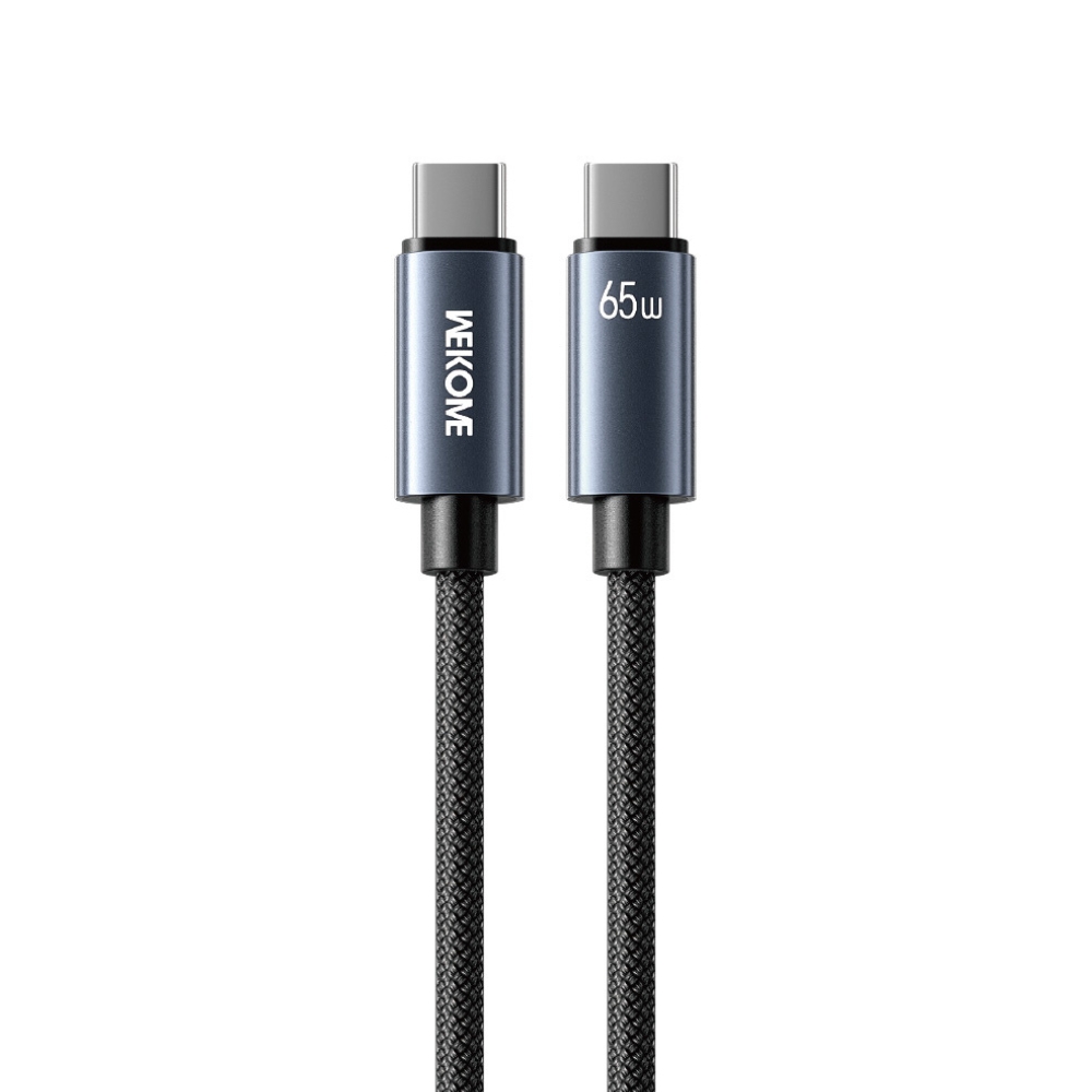 Καλώδιο Φόρτισης WK WDC-64 USB-C σε USB-C PD 65W 1.2m Μαύρο | eLabstore.gr Καλώδιο Φόρτισης WK WDC-64 USB-C σε USB-C PD 65W 1.2m Μαύρο | Καλώδια | elabstore.gr