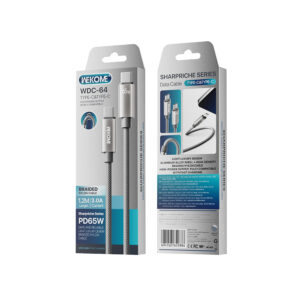 Καλώδιο Φόρτισης WK WDC-64 USB-C σε USB-C PD 65W 1.2m Γκρι | eLabstore.gr Καλώδιο Φόρτισης WK WDC-64 USB-C σε USB-C PD 65W 1.2m Γκρι | Καλώδια | elabstore.gr