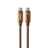 Καλώδιο Φόρτισης WK WDC-64 USB-C σε USB-C PD 65W 1.2m Καφέ | Καλώδια | elabstore.gr
