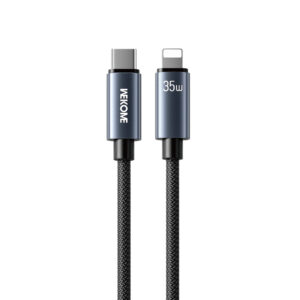 Καλώδιο Φόρτισης WK WDC-65 USB-C σε Lightning PD 35W 1.2m Μαύρο | Καλώδια | elabstore.gr