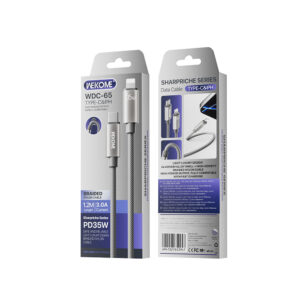 Καλώδιο Φόρτισης WK WDC-65 USB-C σε Lightning PD 35W 1.2m Γκρι | eLabstore.gr Καλώδιο Φόρτισης WK WDC-65 USB-C σε Lightning PD 35W 1.2m Γκρι | Καλώδια | elabstore.gr