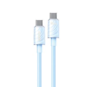 Καλώδιο Φόρτισης WK WDC-74 USB-C σε USB-C PD 65W 1.2m Μπλέ | Καλώδια | elabstore.gr