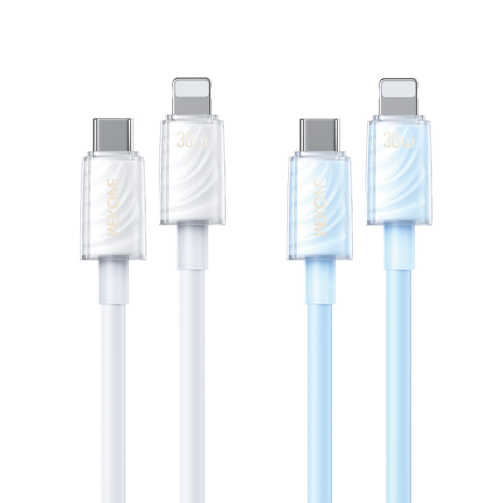 Καλώδιο Φόρτισης WK WDC-73 USB-C σε Lightning PD 30W 1.2m Λευκό | eLabstore.gr Καλώδιο Φόρτισης WK WDC-73 USB-C σε Lightning PD 30W 1.2m Λευκό | Καλώδια | elabstore.gr