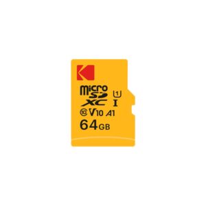 Κάρτα Μνήμης Micro SDHC Kodak 64GB UHS-I U1 V10 | Αποθήκευση | elabstore.gr