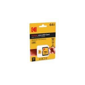 Κάρτα Μνήμης Micro SDHC Kodak 64GB UHS-I U1 V10 | Αποθήκευση | elabstore.gr