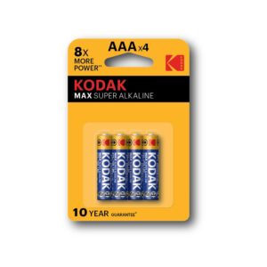 Μπαταρίες Αλκαλικές AAA Kodak LR3 (4τμχ) | Παρελκόμενα | elabstore.gr