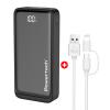 POWERTECH power bank με οθόνη & καλώδιο USB σε Micro/Lightning BNDL-0196, 20000mAh | eLabstore.gr POWERTECH power bank με οθόνη & καλώδιο USB σε Micro/Lightning BNDL-0196, 20000mAh | Αξεσουάρ κινητών | elabstore.gr