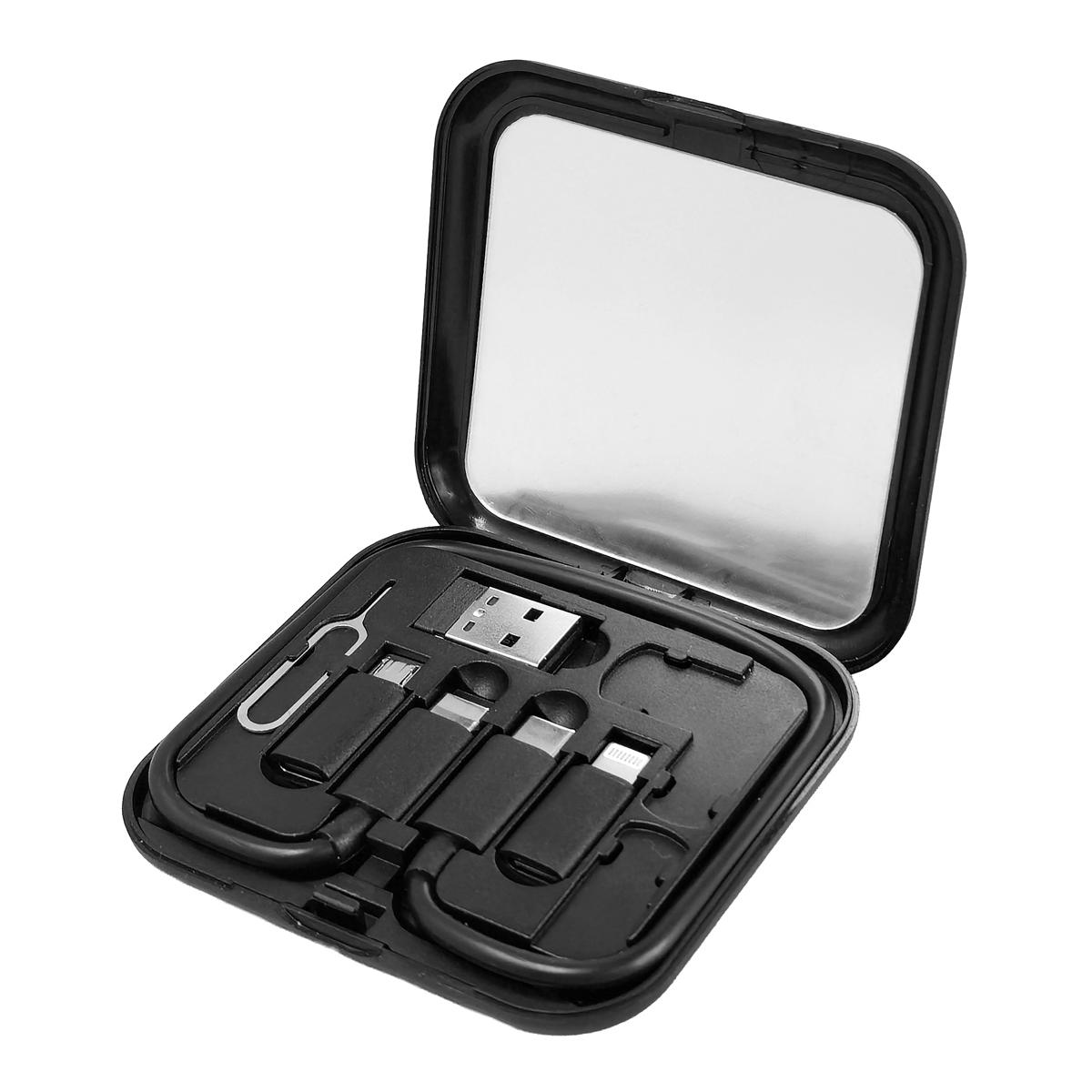 POWERTECH all in one κιτ φόρτισης με καλώδιο & αντάπτορες CAB-U162, 60W, 30cm, μαύρο | eLabstore.gr POWERTECH all in one κιτ φόρτισης με καλώδιο & αντάπτορες CAB-U162, 60W, 30cm, μαύρο | Καλώδια - Αντάπτορες | elabstore.gr