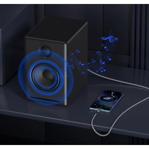 POWERTECH καλώδιο ήχου USB-C σε Toslink CAB-UC091, 1m, γκρι | Καλώδια - Αντάπτορες | elabstore.gr