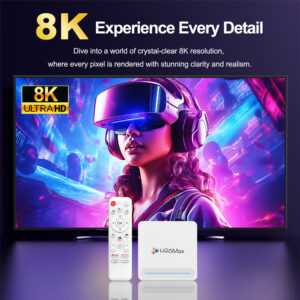 H96 MAX TV Box H618 Plus, 8K, 4/32GB, WiFi 6, Bluetooth, Android 14 | Εικόνα & Ήχος | elabstore.gr