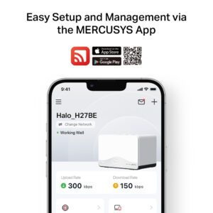 MERCUSYS Whole Home Mesh Wi-Fi 7 System Halo H27BE, 3.6Gbps Dual Band, 2τμχ, V.1.0 | eLabstore.gr MERCUSYS Whole Home Mesh Wi-Fi 7 System Halo H27BE, 3.6Gbps Dual Band, 2τμχ, V.1.0 | eLabstore.gr