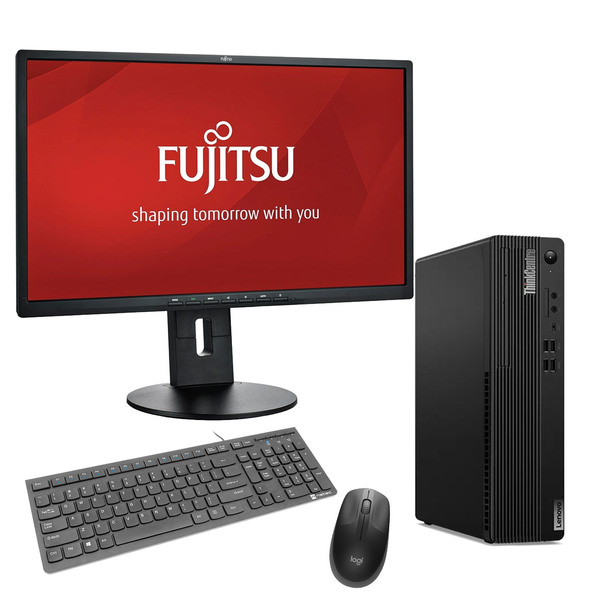 BACK 2 SCHOOL OFFER Lenovo M70S SFF + HP Monitor Fujitsu FTS B24-8 Pro + NATEC Discus 2 keyboard USB US Slim + Logitech M190 | eLabstore.gr BACK 2 SCHOOL OFFER Lenovo M70S SFF + HP Monitor Fujitsu FTS B24-8 Pro + NATEC Discus 2 keyboard USB US Slim + Logitech M190