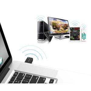 POWERTECH ασύρματος USB αντάπτορας δικτύου PT-1450, 1300Mbps dual band WiFi | Δικτυακά | elabstore.gr